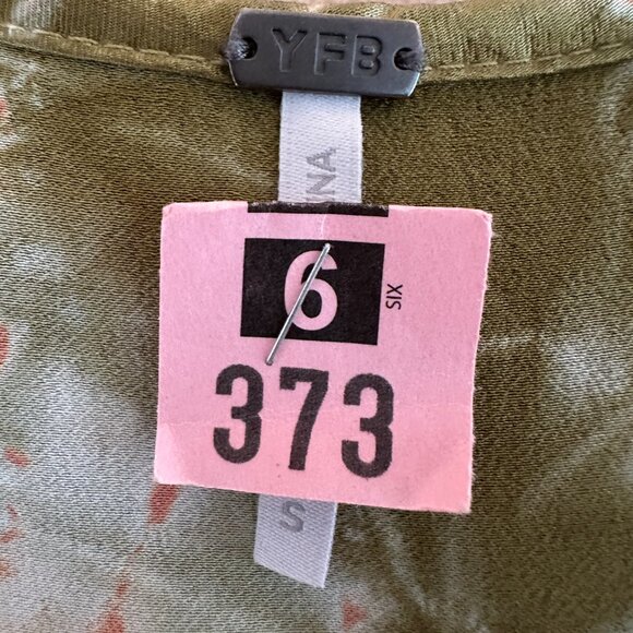 Young Fabulous & Broke Maxi Tie Dye Tank Dress Women's Size S - Picture 5 of 13